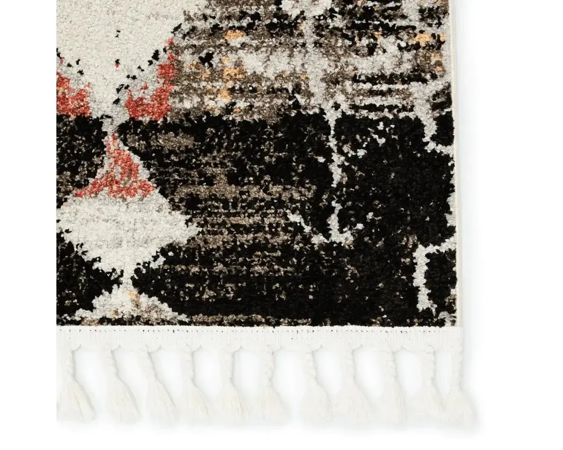 Bahia BAH06 Black Rug
