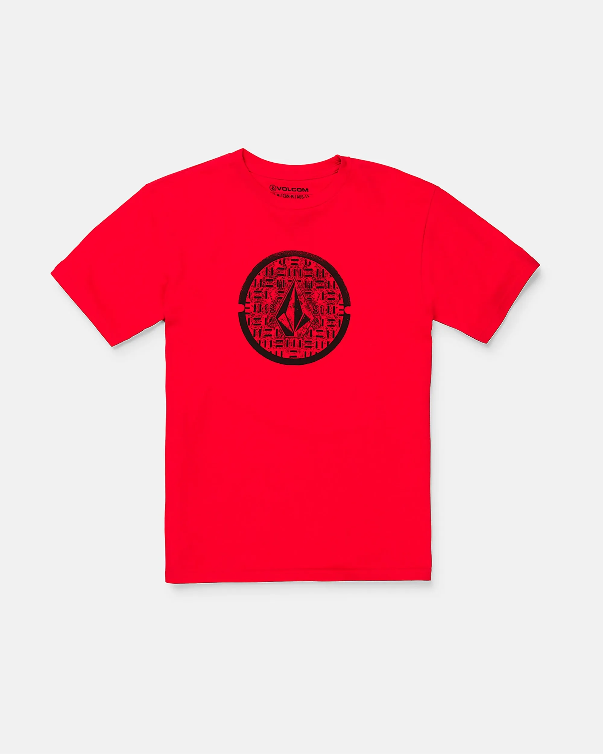 Big Boys Circle Stone Short Sleeve Tee - Red