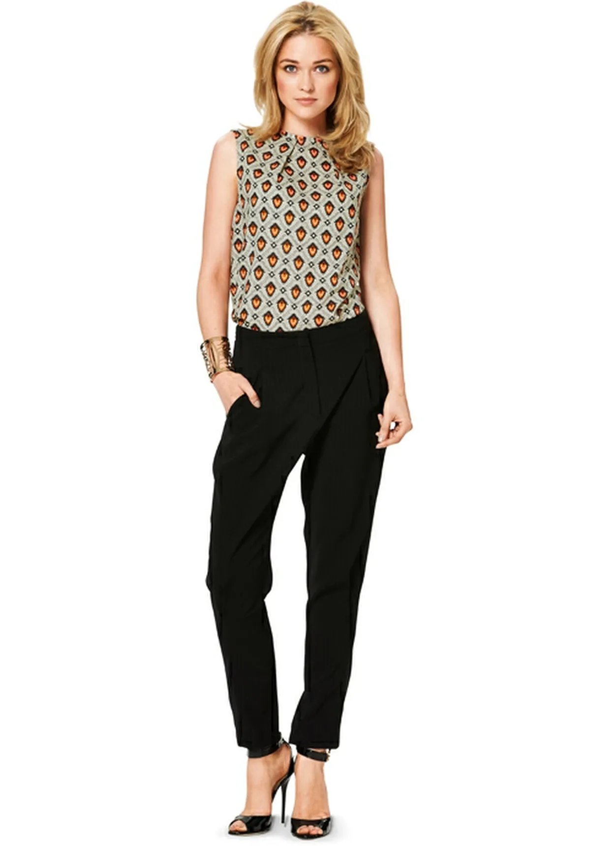Burda 6914 Shift Dress and Blouse Pattern
