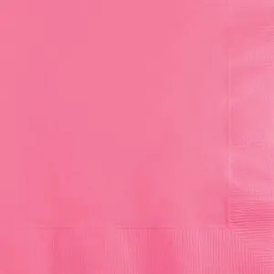 Candy Pink Beverage Napkins (16ct)