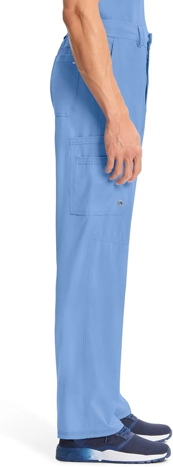 Cherokee Men's Scrub Pants Modern Fit 6 Pockets Tapered Leg with Drawstring CK200A