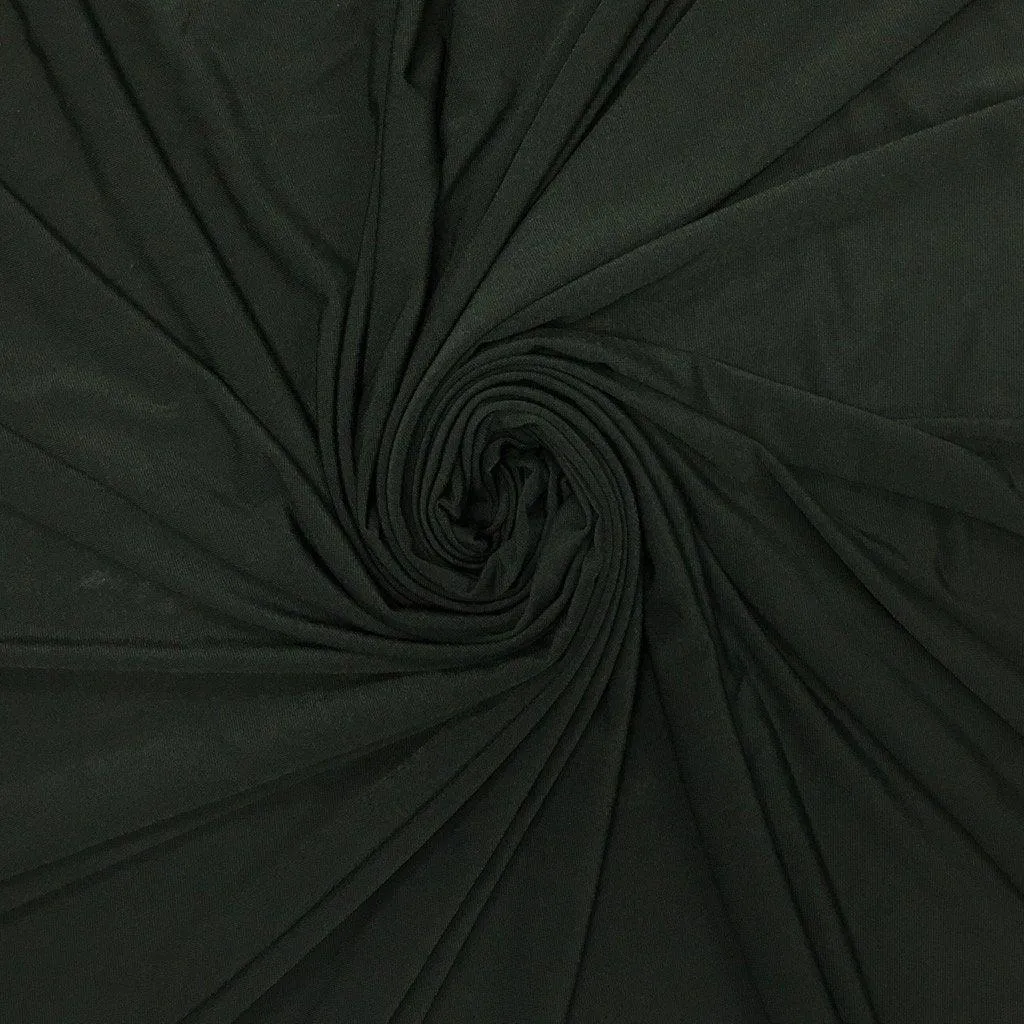 Dark Green Elastane Fabric