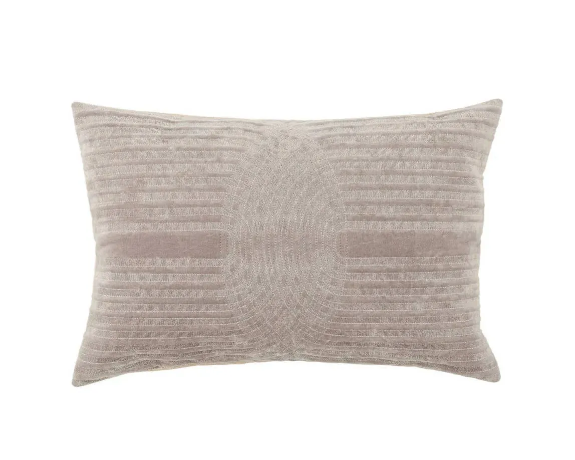 Deco DOC08 Light Grey/Silver Pillow