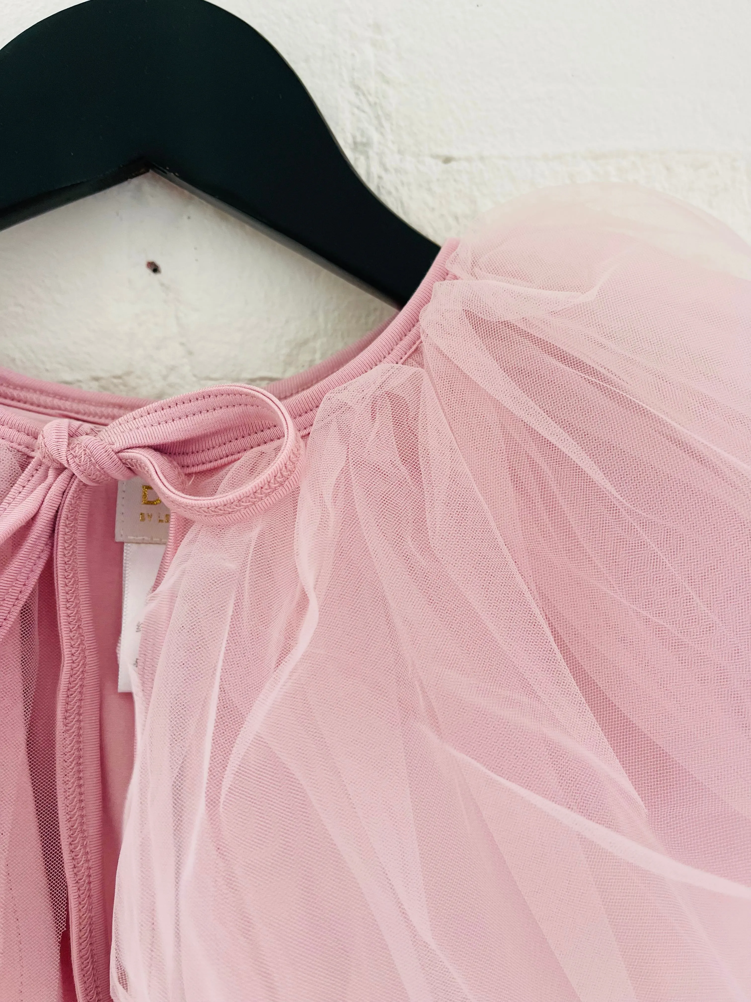 DOLLY TULLE CAPE  violet