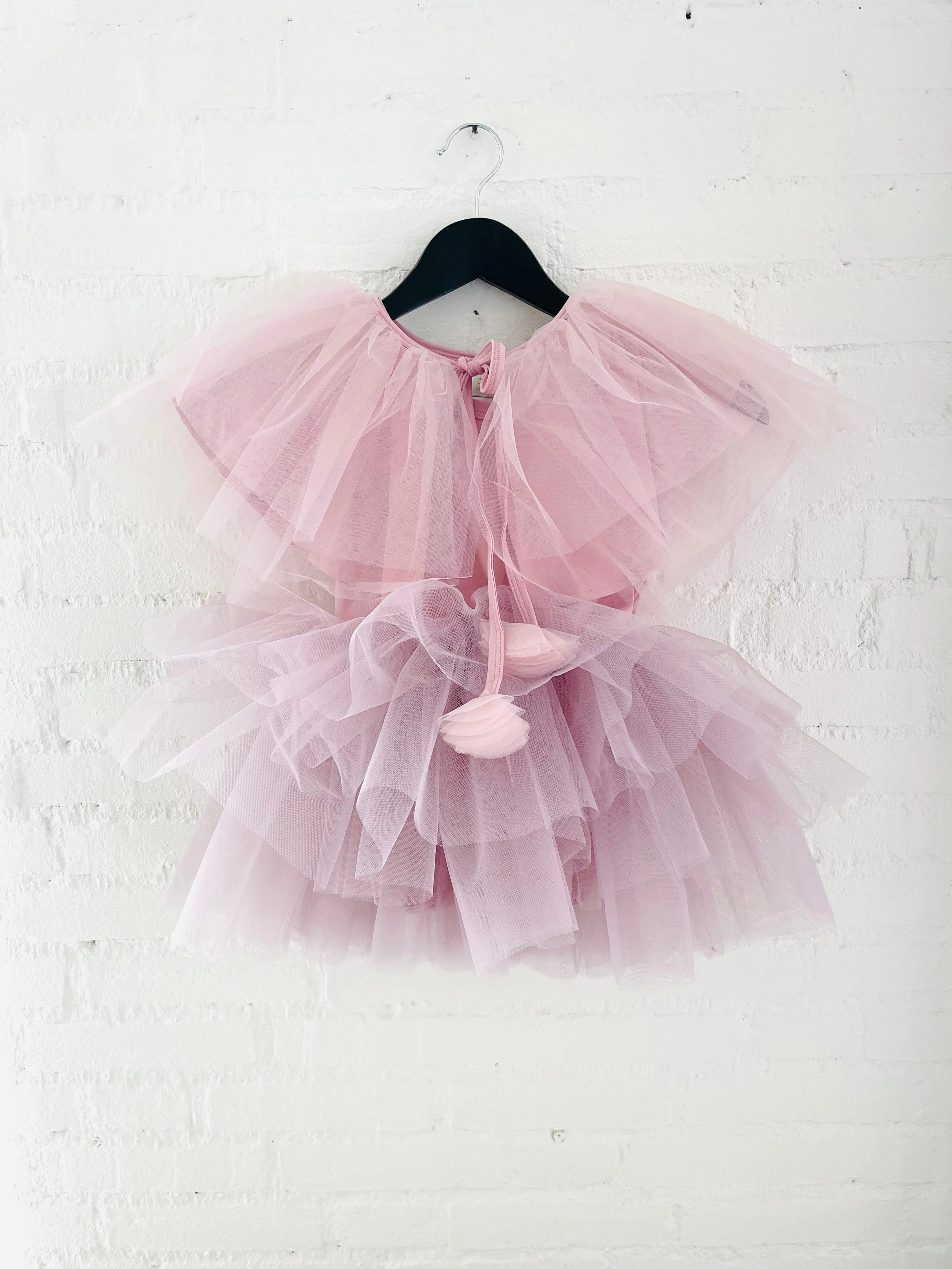 DOLLY TULLE CAPE  violet