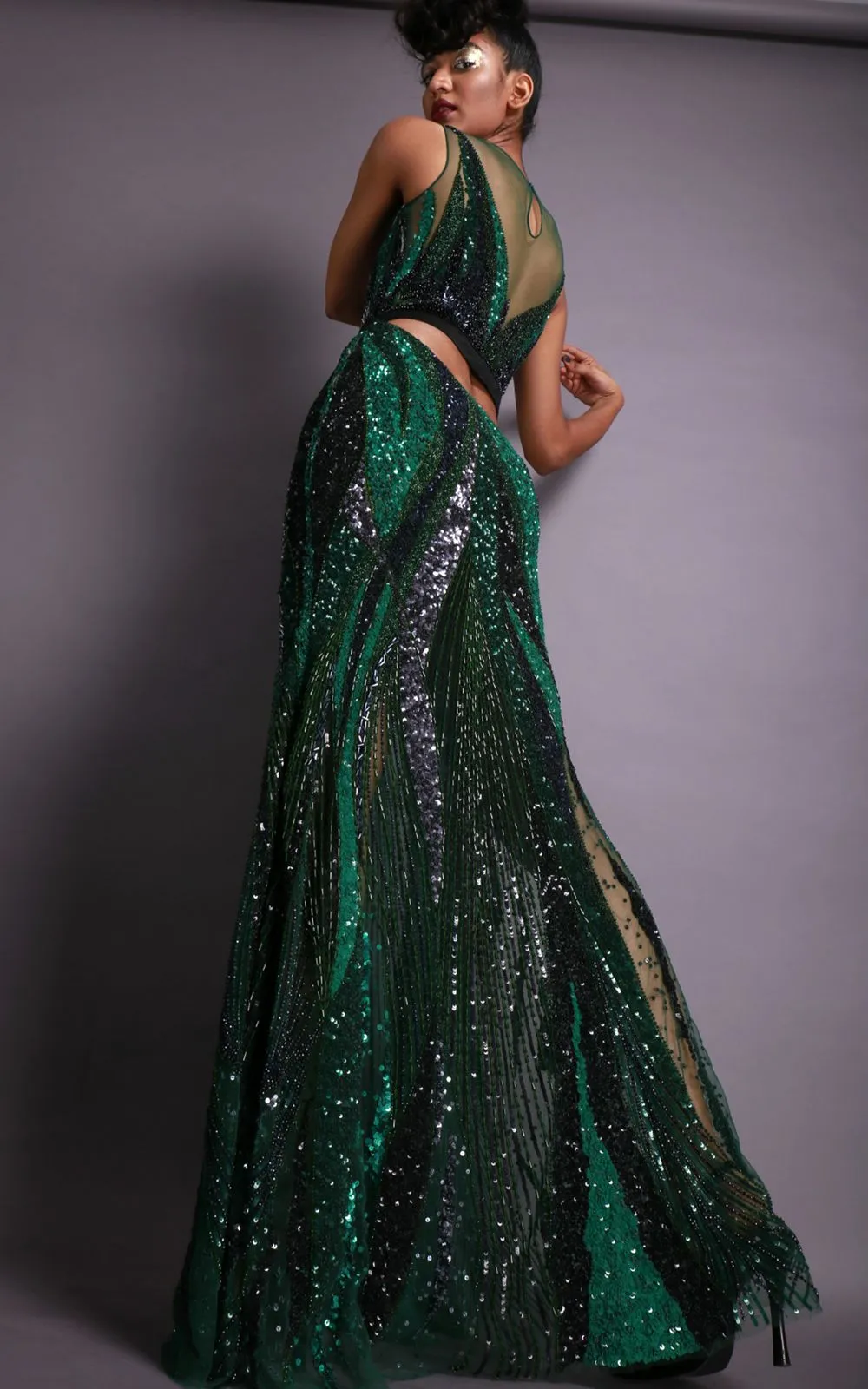 Embellished Handmade Gown
