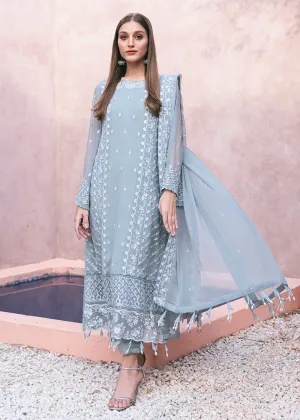 Embroidered Ensembles 3 Pcs by Azure | Frosted Fern