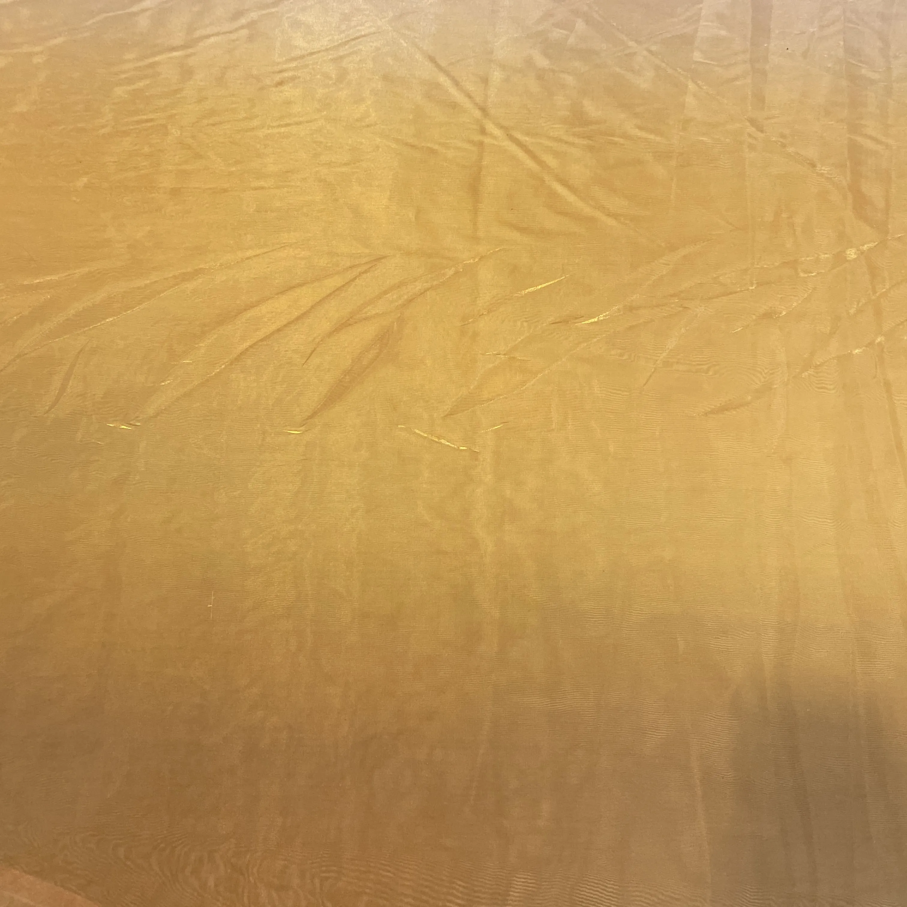 Exclusive Mustard Yellow Ombre Organza Fabric
