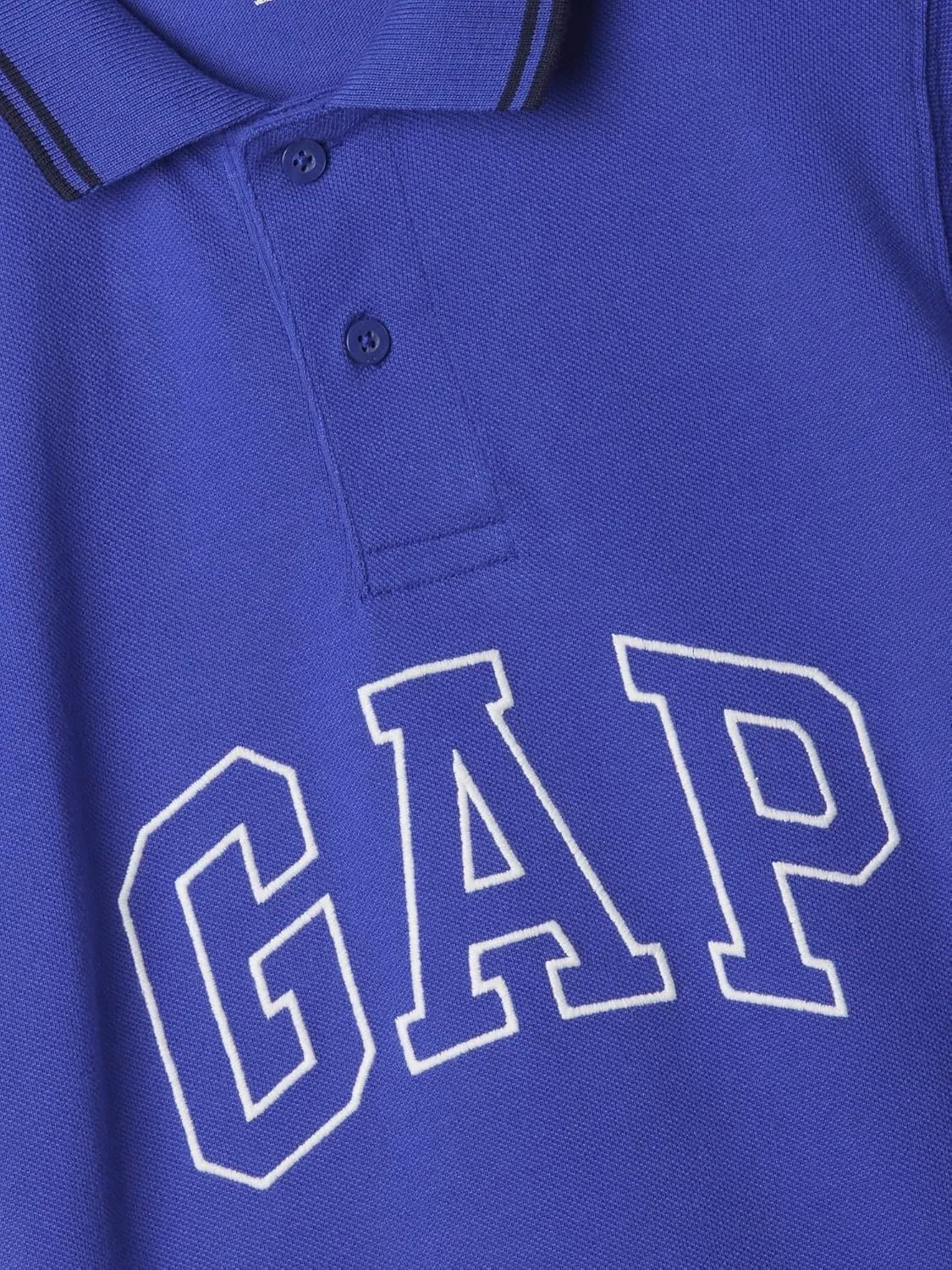GAP Boys' Short Sleeve Logo Polo Shirt