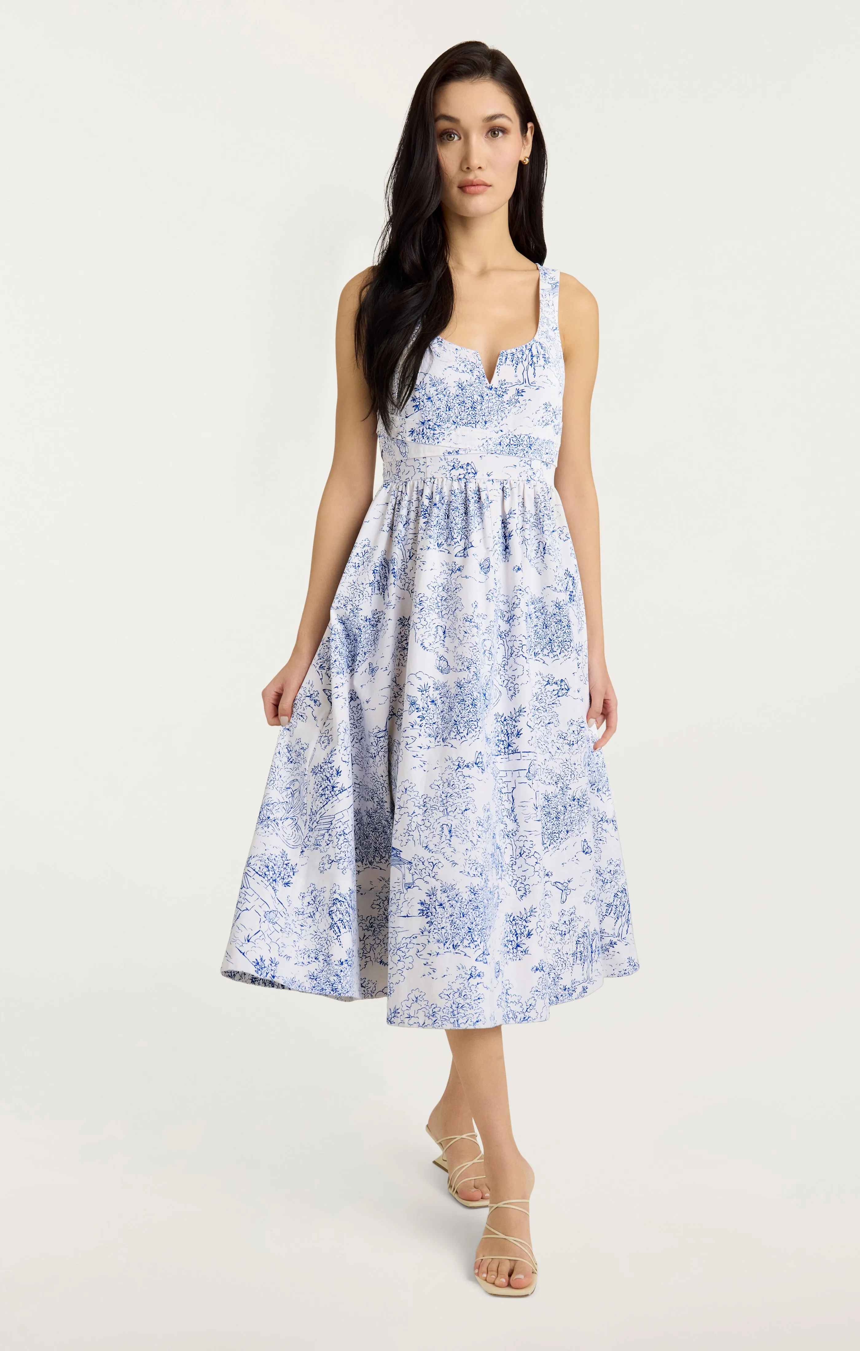 Garden Toile Ebba Dress