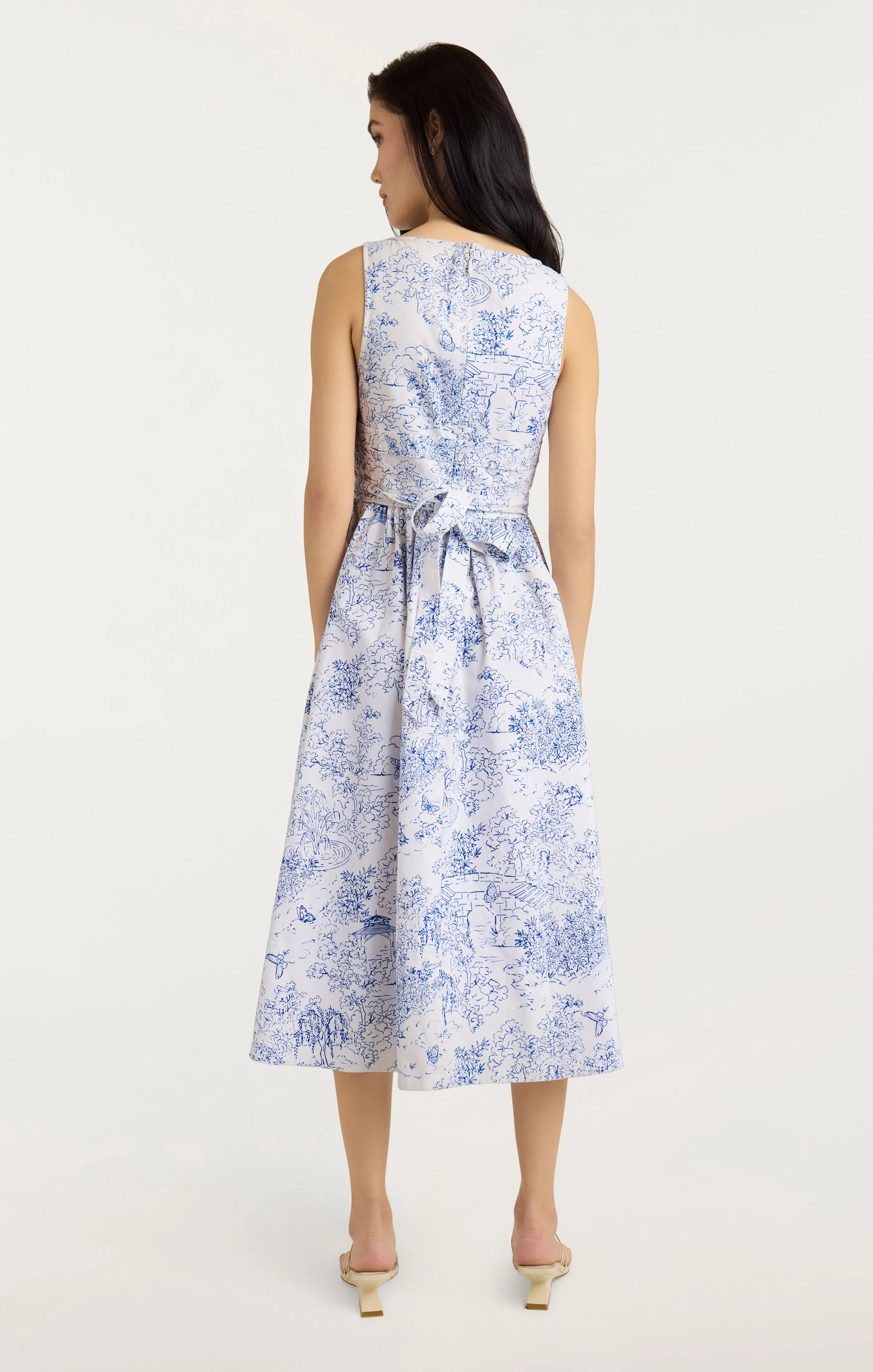 Garden Toile Ebba Dress