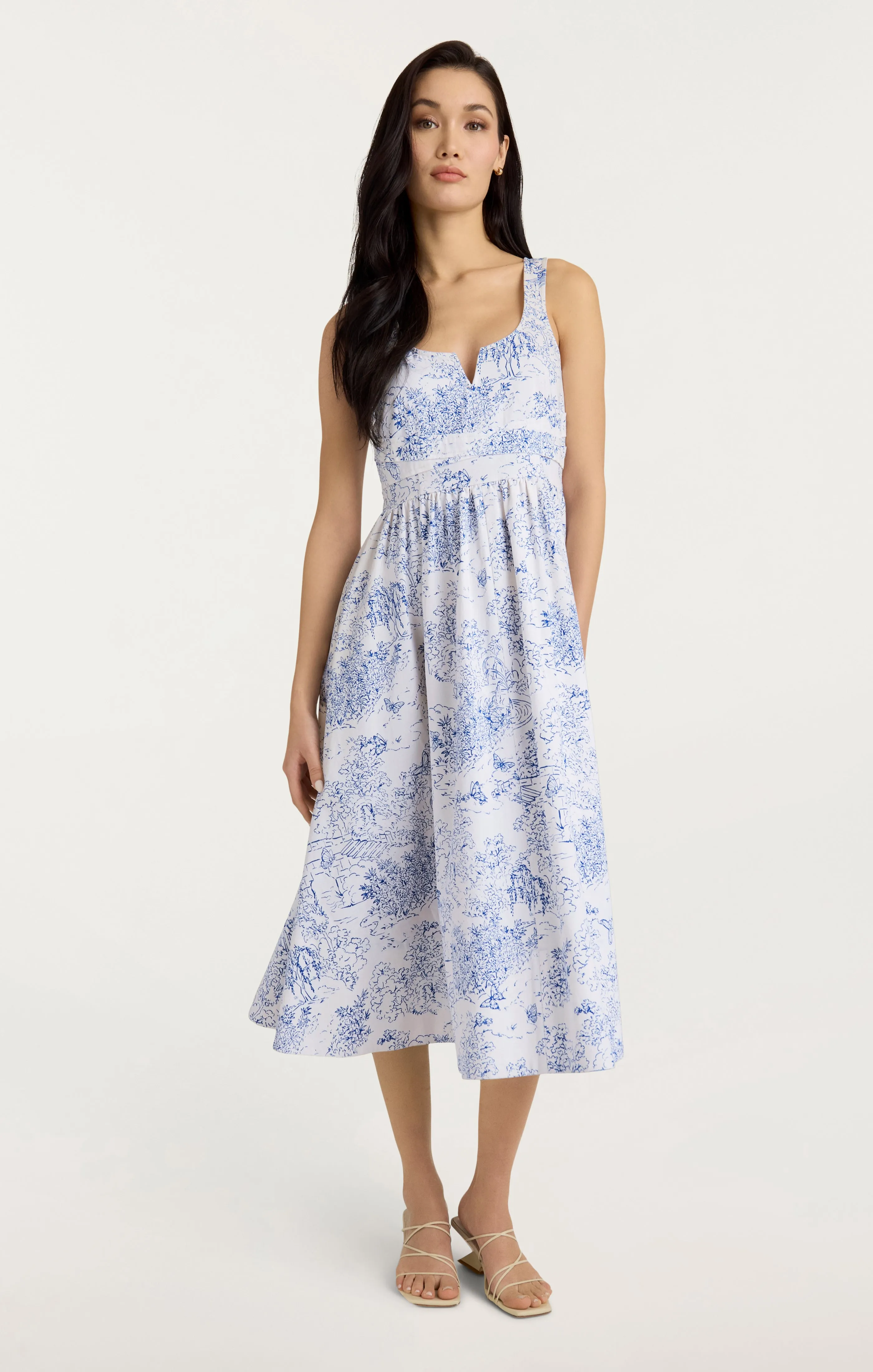 Garden Toile Ebba Dress