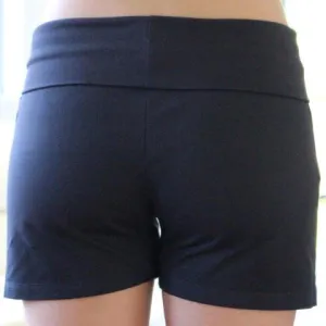 Girls Navy Bask Short