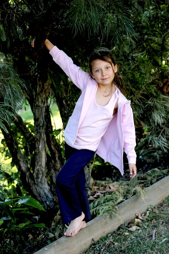 Girls Navy Bask Short