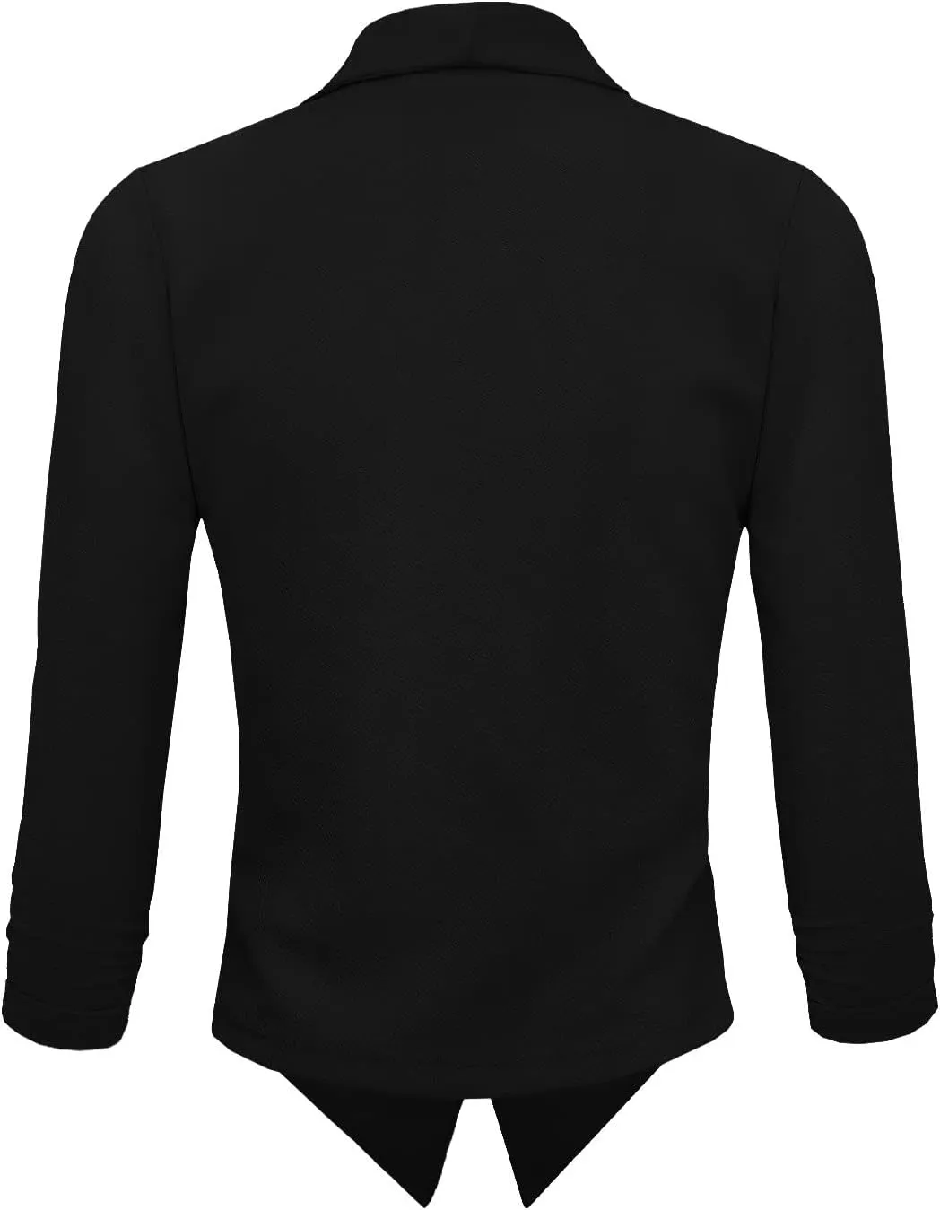 Hybrid & Company Versatile and Modern Women's Nylon Ponte De Roma Open Blazer Jacket