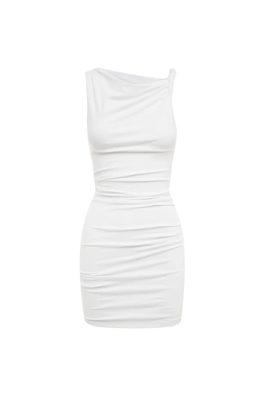 MASON MINI DRESS - WHITE