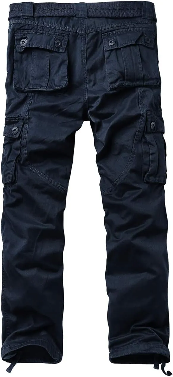 Match Men's Casual Wild Cargo Pants Outdoors Work Wear #6531