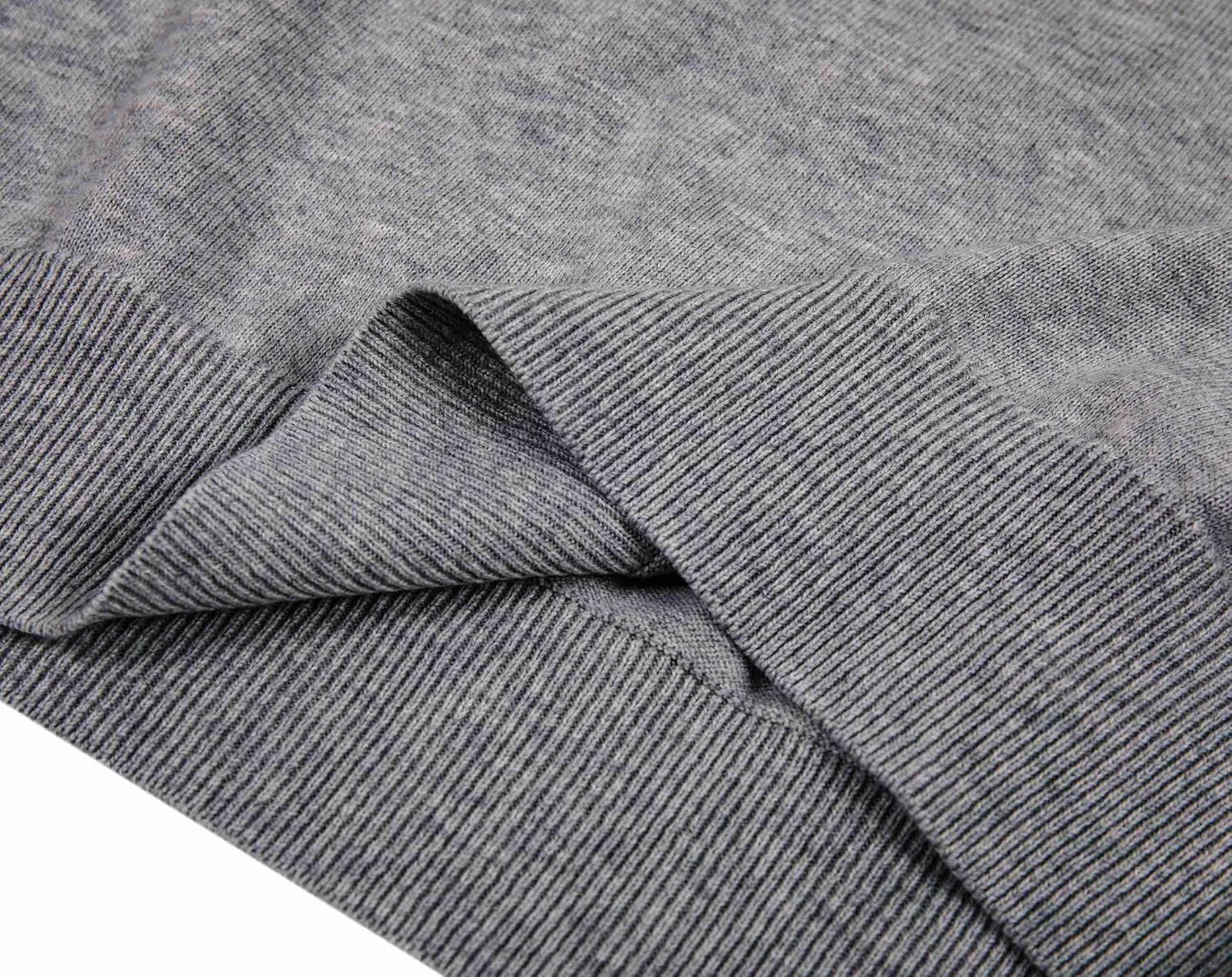 Mens Plus Size Sweater: Cotton V Neck Big Tall Oversized Long Sleeve Pullover