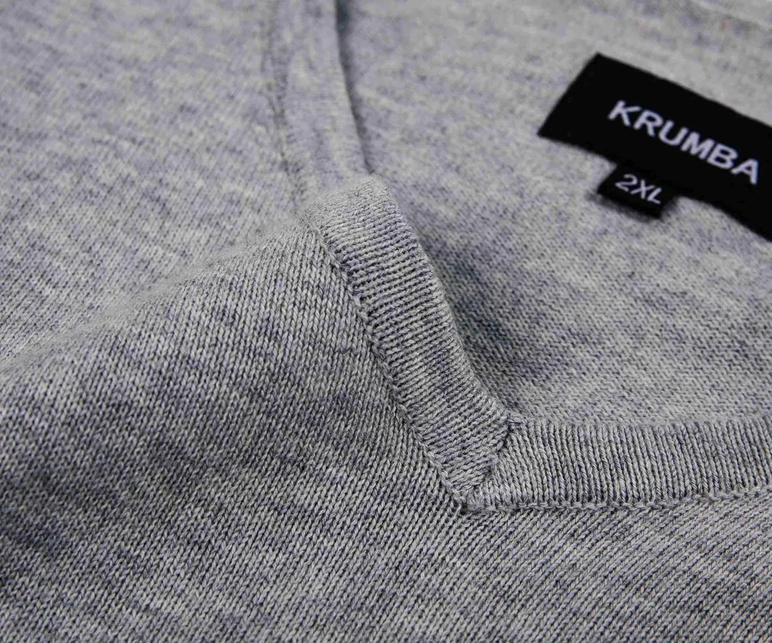 Mens Plus Size Sweater: Cotton V Neck Big Tall Oversized Long Sleeve Pullover