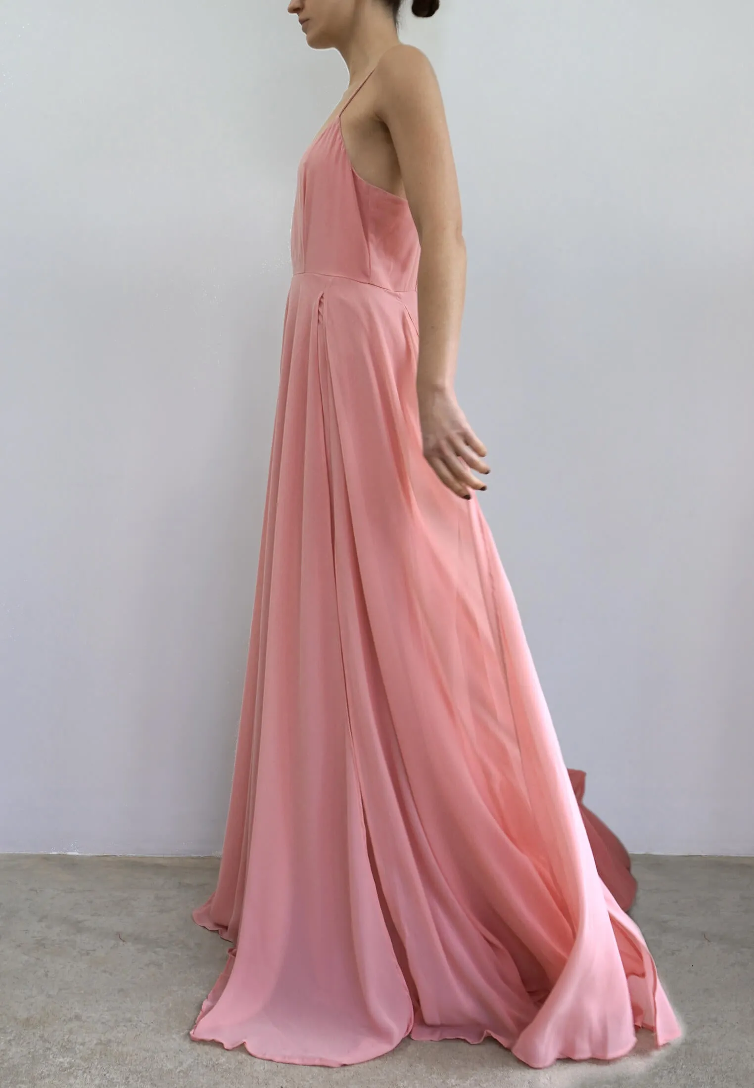 OLSEN MAXI DRESS ROSE