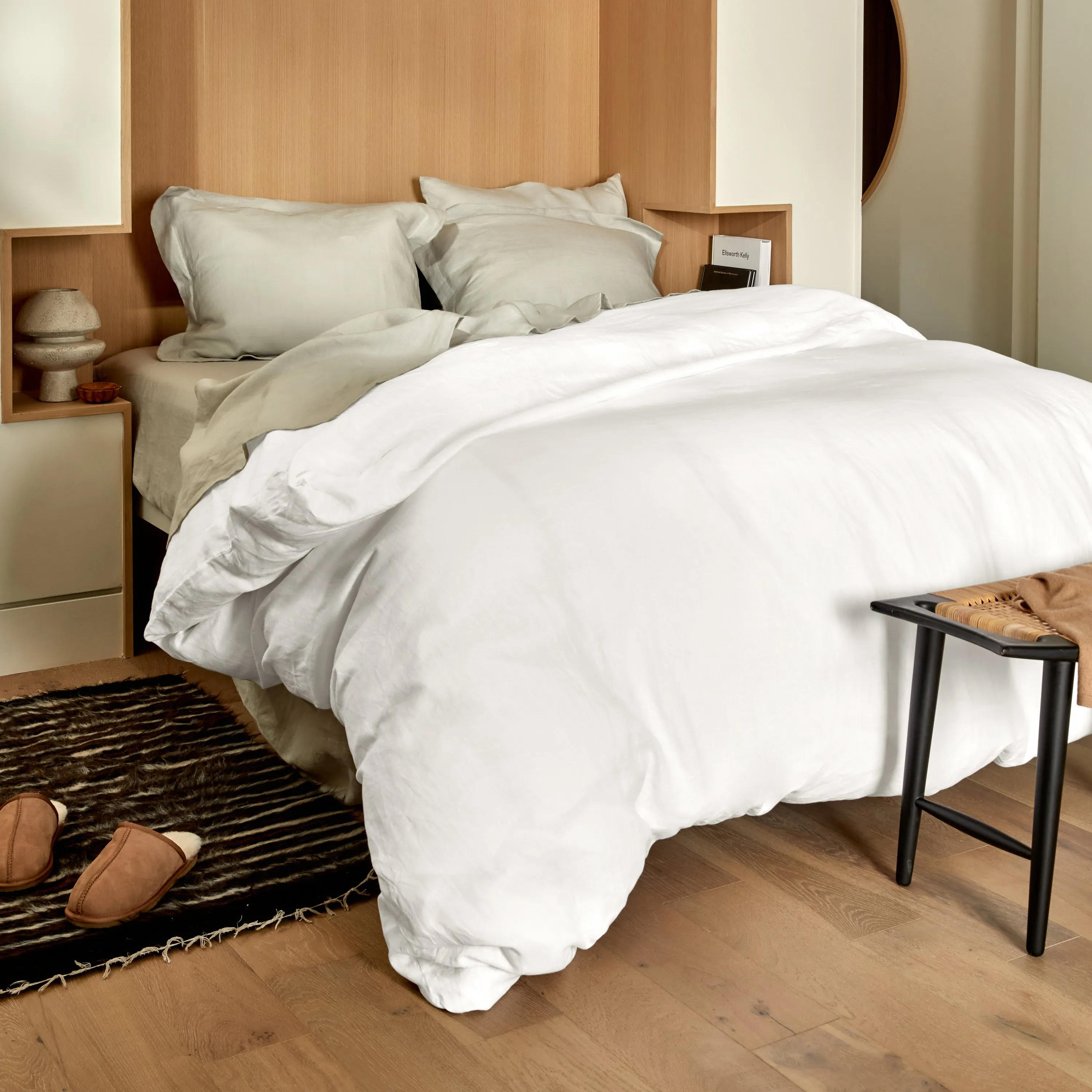 Organic European Flax Linen Duvet Set