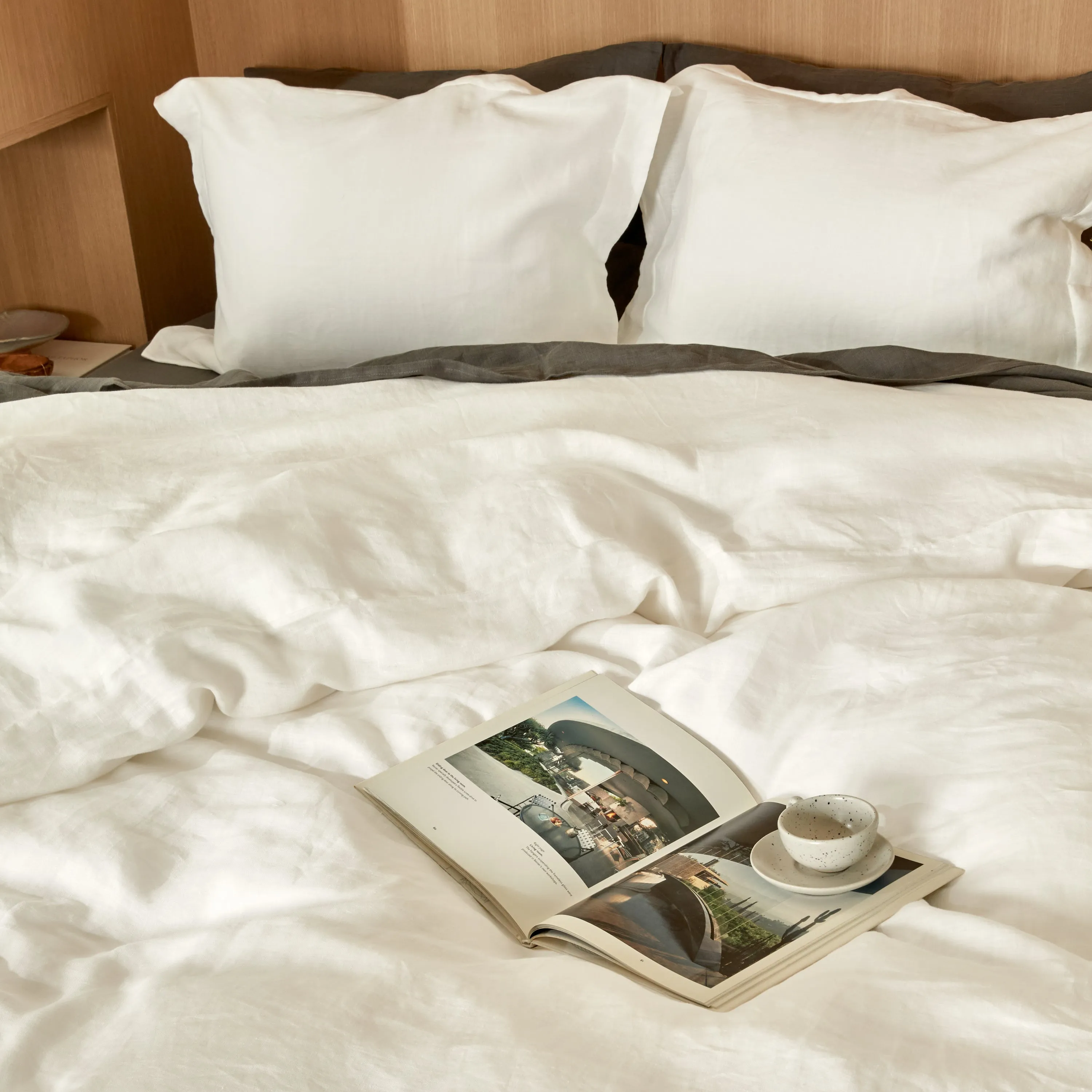 Organic European Flax Linen Duvet Set