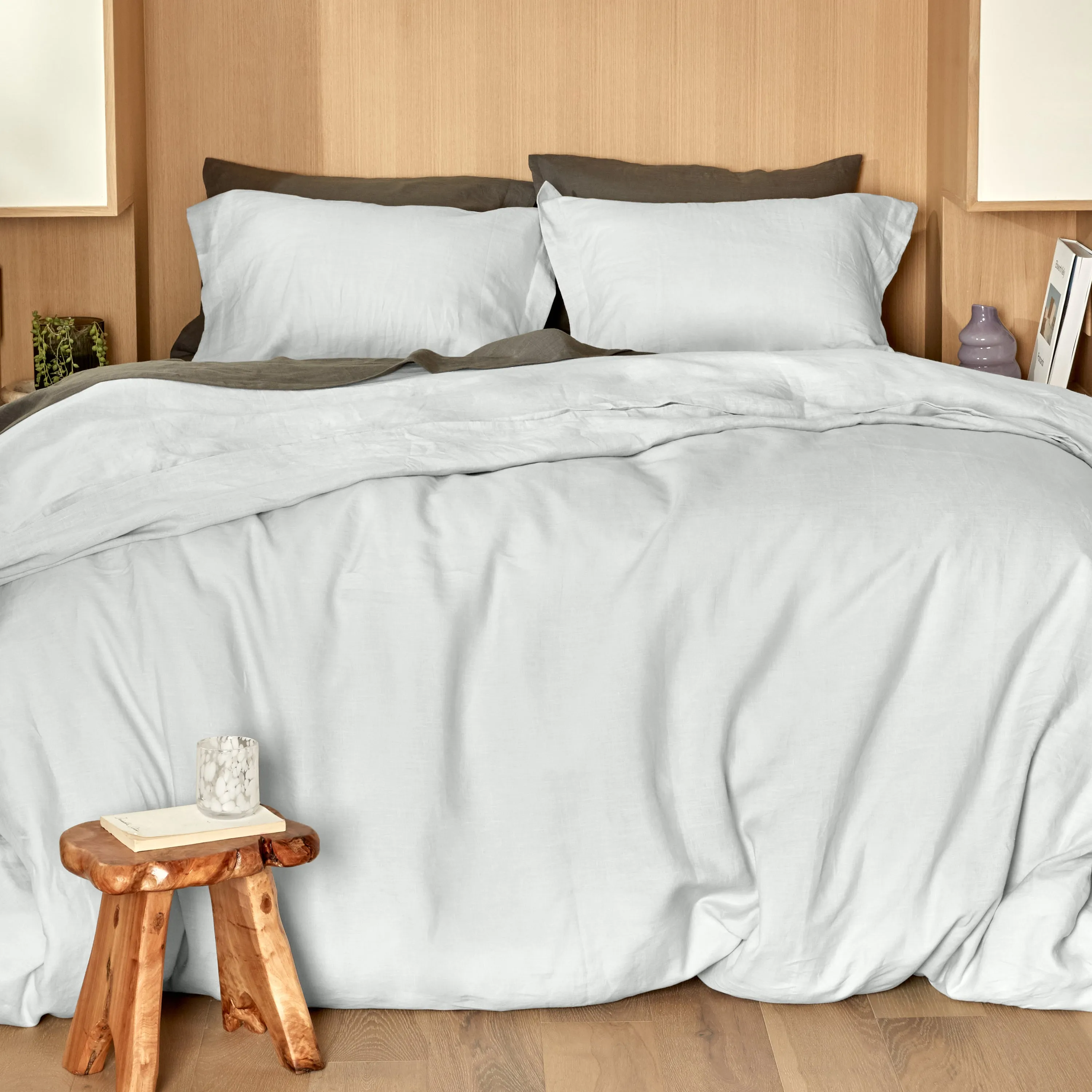 Organic European Flax Linen Duvet Set