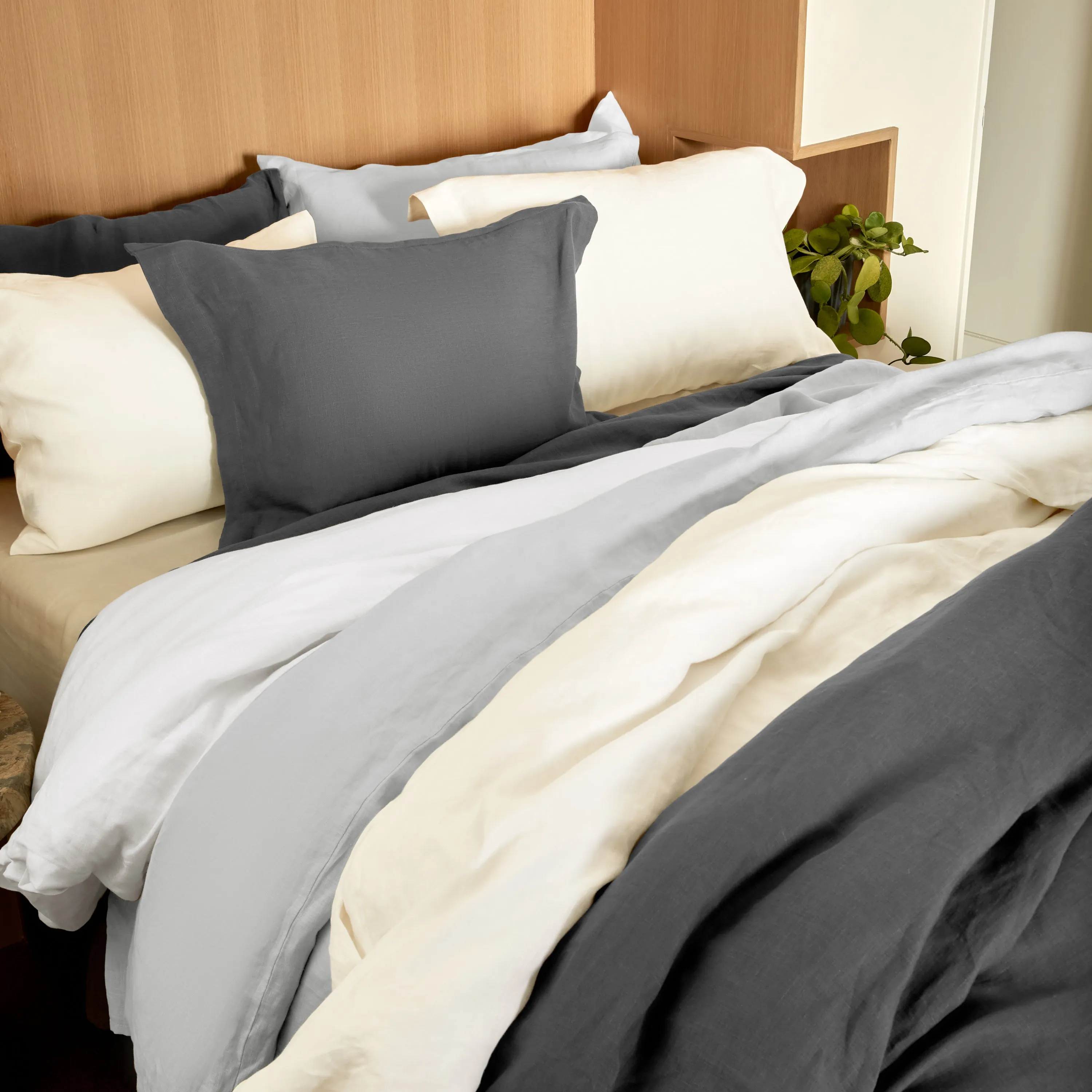 Organic European Flax Linen Duvet Set