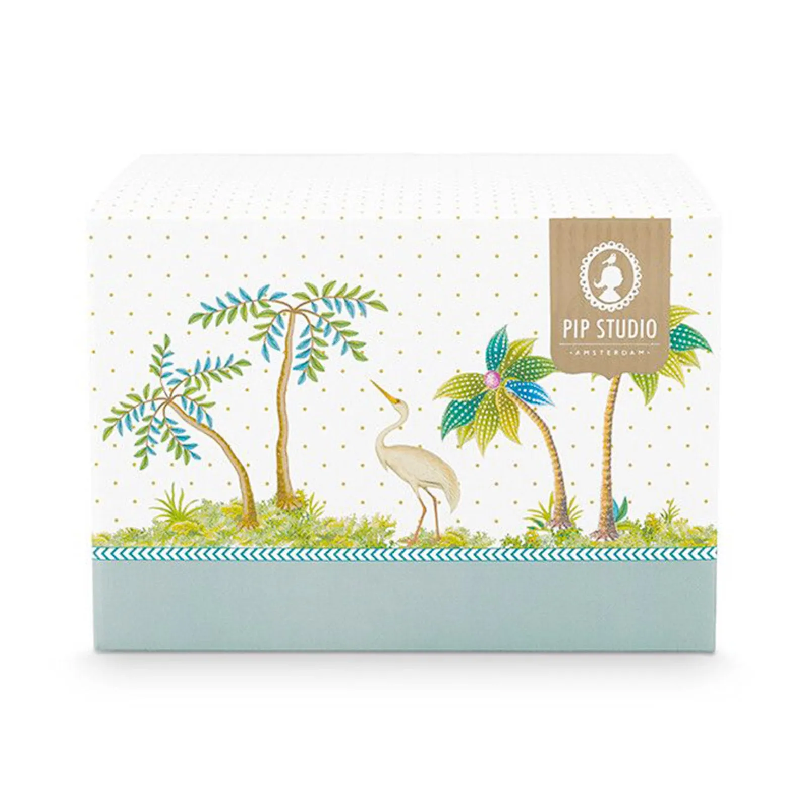 Pip Studio Jolie Dots Set of 2 Mugs - White & Gold