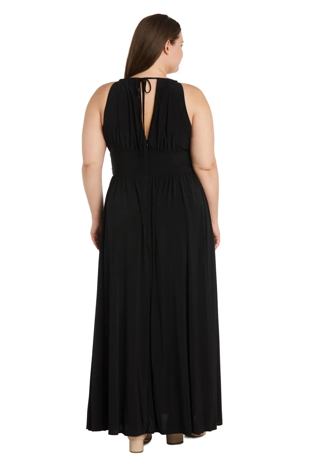 R&M Richards Women's Plus Size Evening Gown