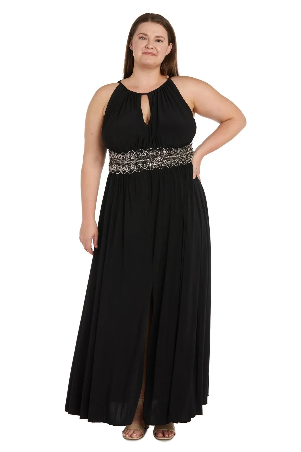 R&M Richards Women's Plus Size Evening Gown