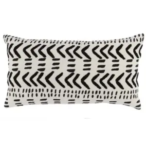 RM Cadiz Ivory/Black 14x26 Pillow