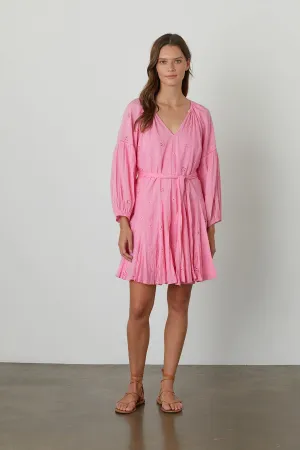 Velvet - Gracie dress in Pink