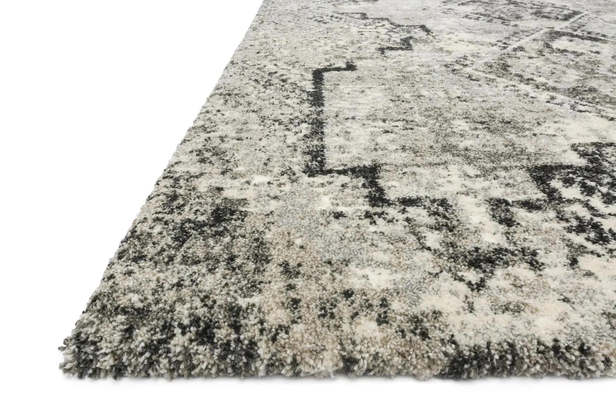 Viera Vr-10 Grey/Black Rug