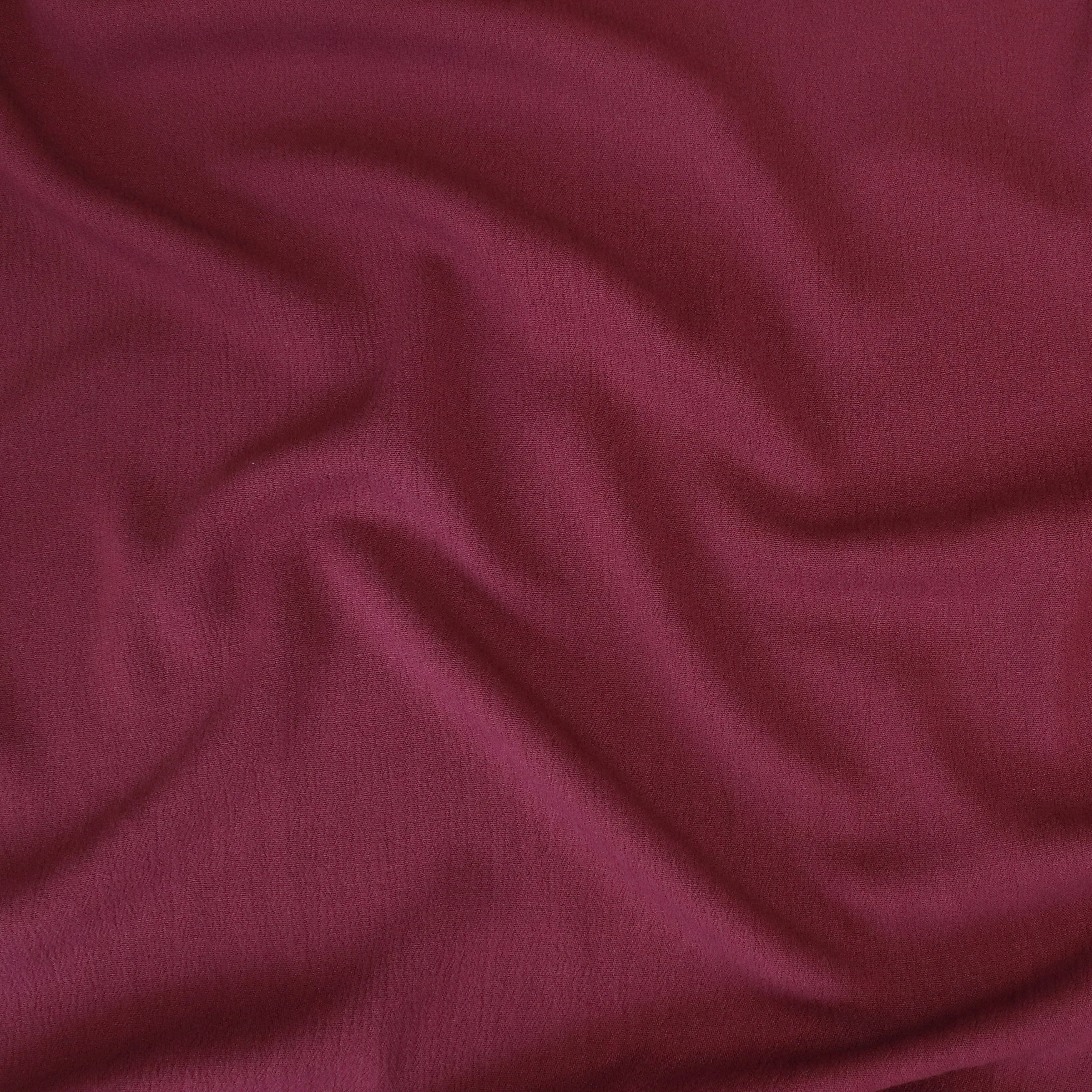 Viscose Crepe - Maroon