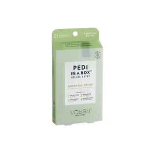 Voesh Deluxe 4 Step Pedi-in-a-Box Green Tea Detox
