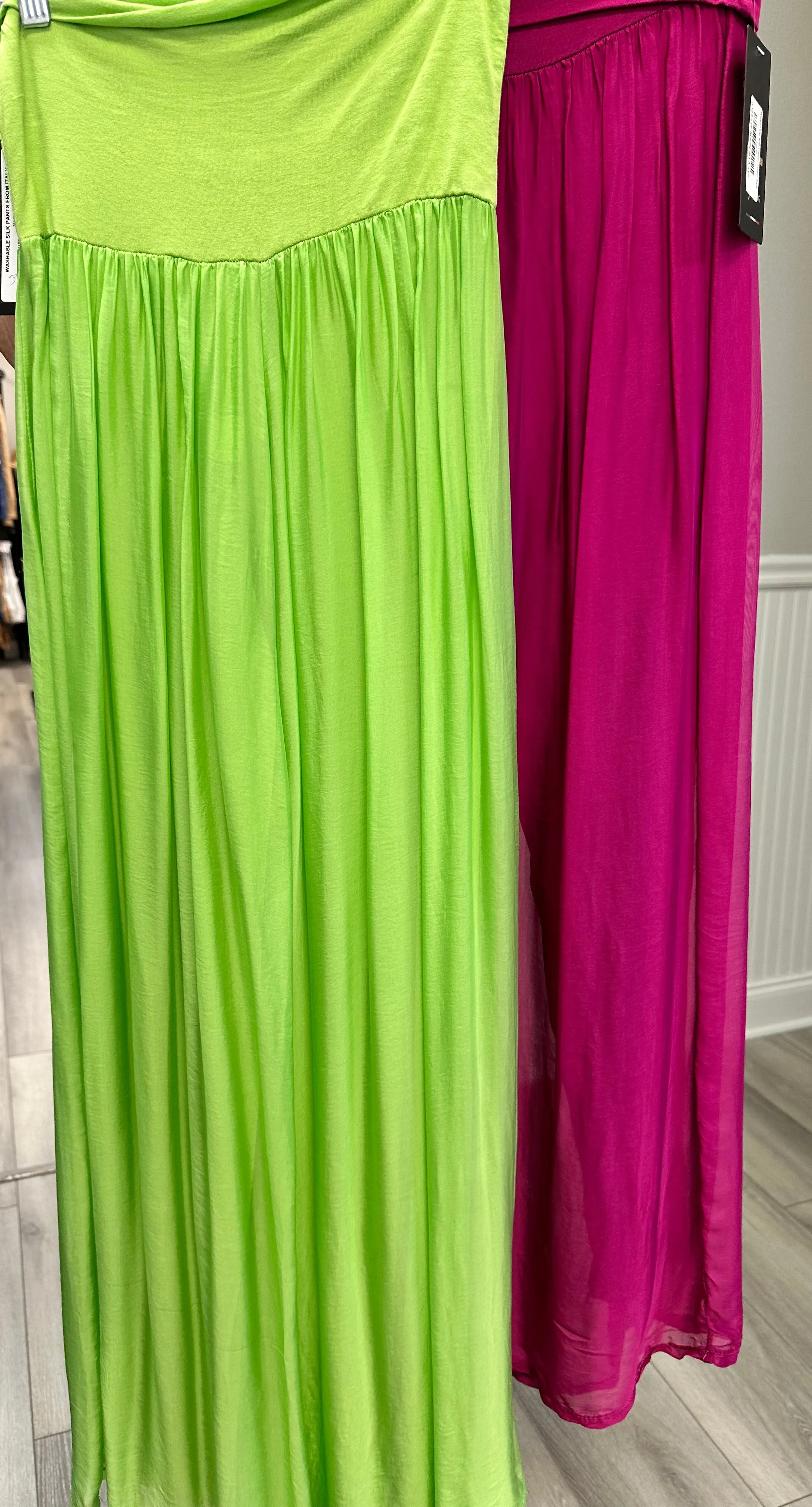 Washable Silk Pants From Italy