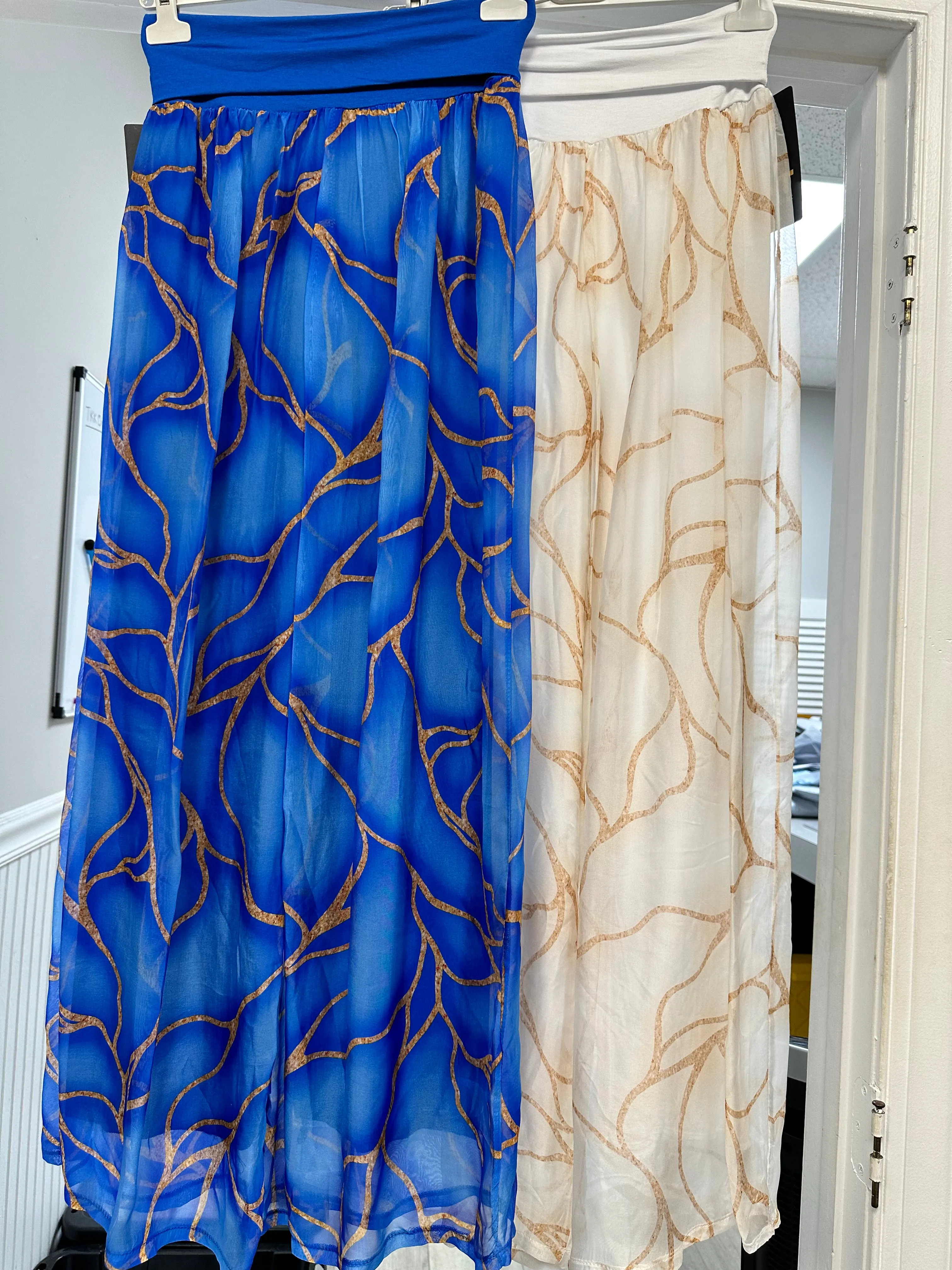 Washable Silk Pants From Italy