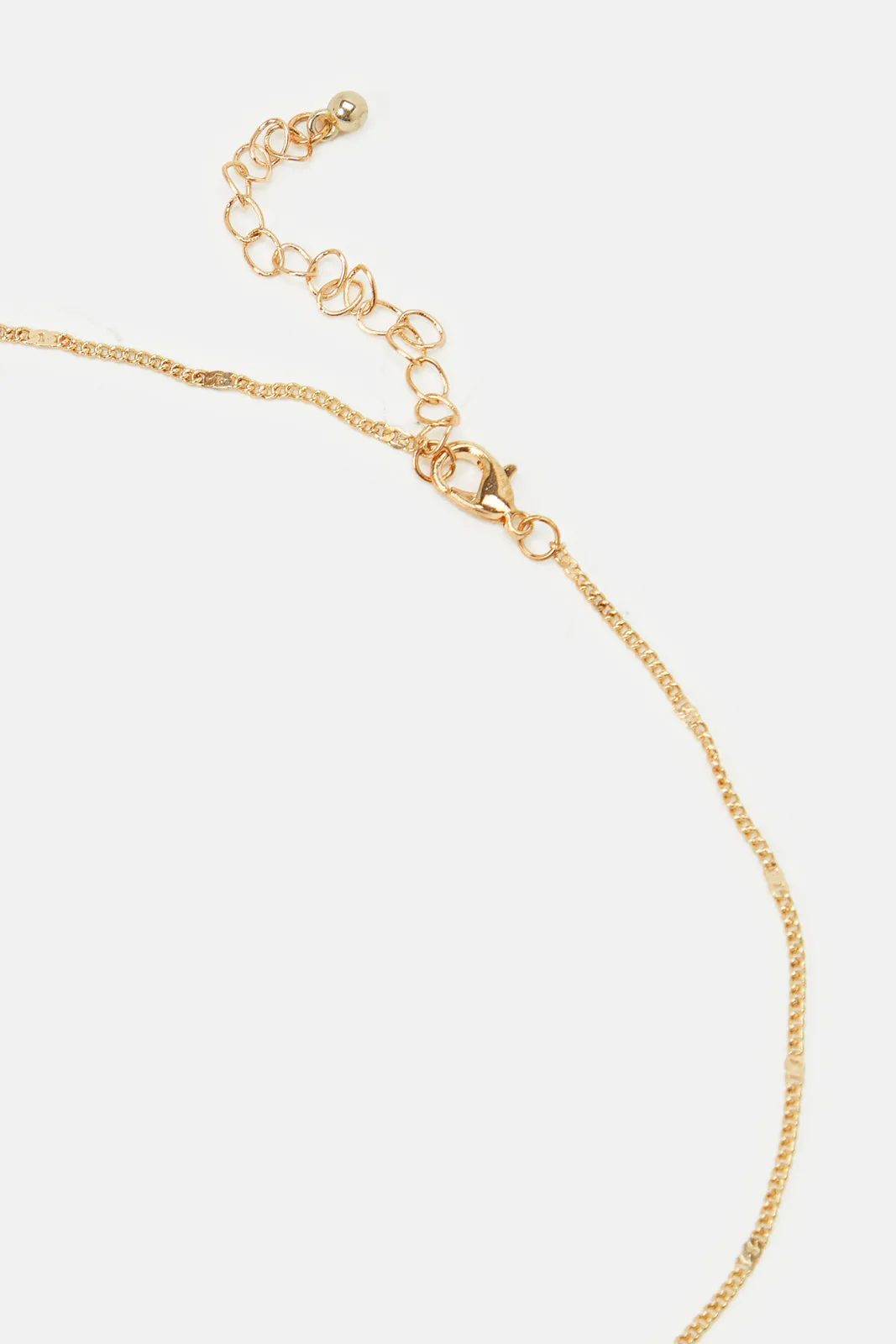 Women Gold Stars Pendant Necklace
