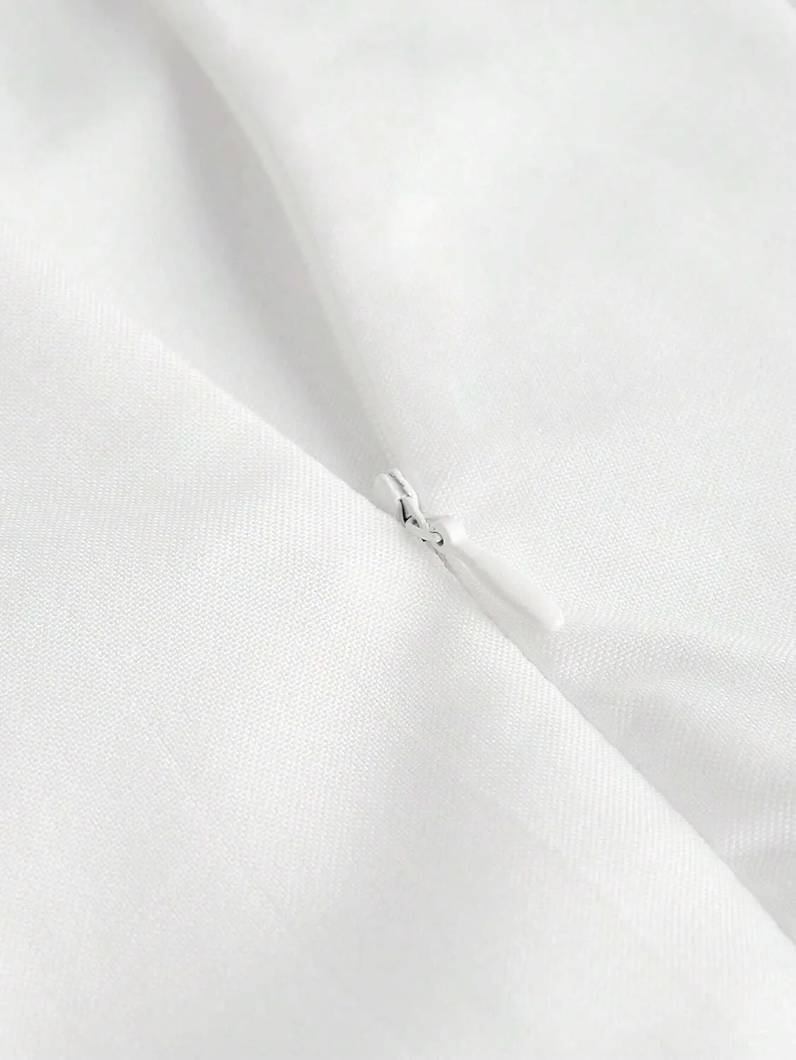 Womens White Sleeveless Waist Cinching Tank Midi Dress Spring/Summer V-neck Dresses For Women